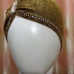 Shimmer Side Parting Cap - Olive Green