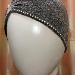 Shimmer Side Parting Cap - Grey