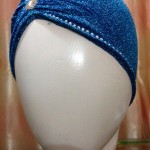 Shimmer Side Parting Cap - Blue