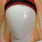 Shimmer Tie Back Bonnet - Red