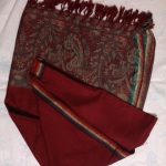 Shawl - Maroon