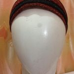 Shimmer Tie Back Bonnet - Brown