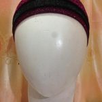 Shimmer Tie Back bonnet - Magenta