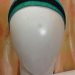 Shimmer Tie Back Bonnet - Aqua Blue