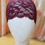 Lace Cap - Maroon