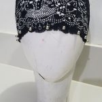 Fancy Lace Cap - Black