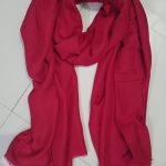 Plain Cotton Maxi Hijab - Red