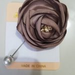 Floral Pin - Coffee