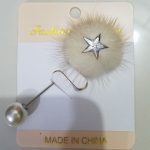 Star Pin - Cream