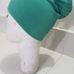 Bun Back Underscarf - Aqua Green