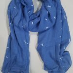 Prestige Lawn Scarf - Denim