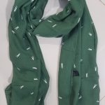 Prestige Lawn Scarf - Forest Green