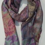 Printed Pashmina - Brown