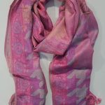 Printed Pashmina - Pink