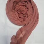 Plain Lawn Scarf - Dirty Brown