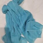 Plain Chiffon Scarf - Sky Blue