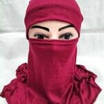 Ninja Underscarf with Niqaab - Maroon