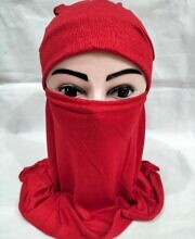 Ninja Underscarf with Niqaab - Red