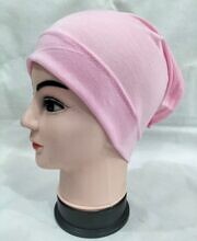 Plain Tube Underscarf - Baby Pink