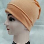 Plain Tube Underscarf - Peach