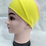 Cotton Jersey Bandana Head Band - Yellow