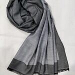 Double Shaded Viscose Scarf - Grey