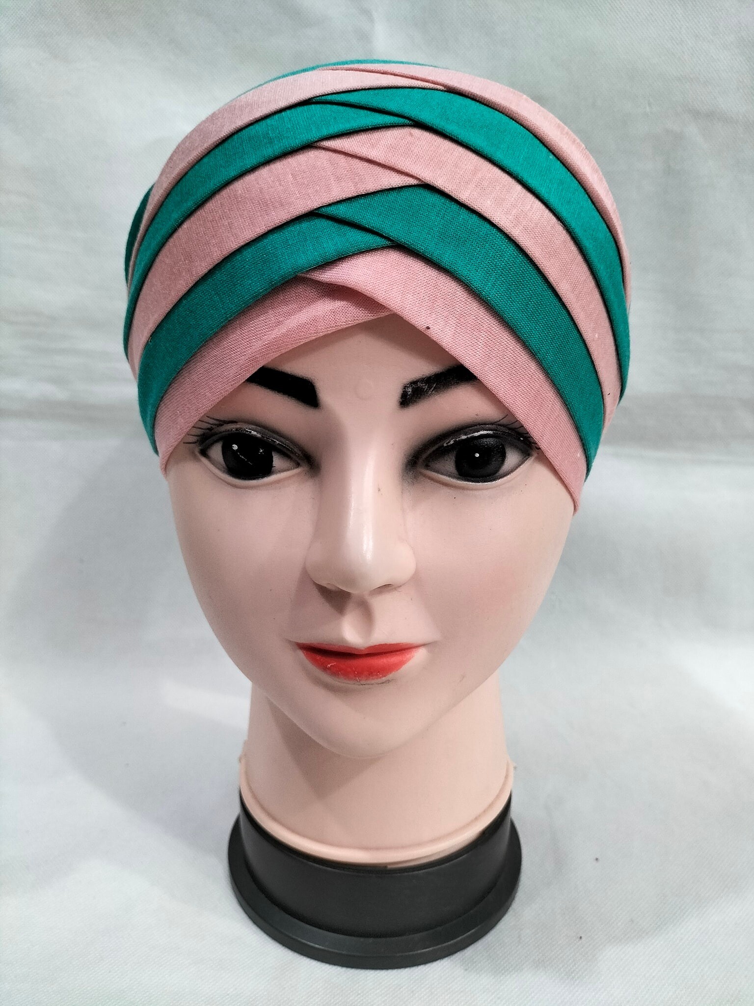 Olive Green Headscarf Army Forest Tichel Hair Snood Head Scarf 