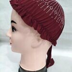 Kids Fancy Cap - Maroon