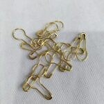 Coilless Bulb Snag Free Pins - Golden Pack of 50