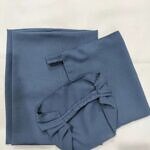 Three Piece Matching Hijab Set - Chambray Blue