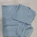 Three Piece Matching Hijab Set - Baby Blue