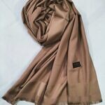 Silk Shaded Scarf - Camel