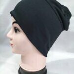 Elastic Tube Cap - Black