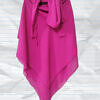 Khimar with Niqab Ready to Wear - Deep Pink