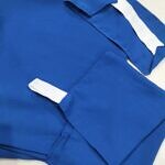 Three Piece Matching Square Hijab Set - Royal Blue