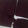 Plain Three Piece Matching Hijab Set - Burgundy