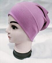 Plain Tube Underscarf - Mauve