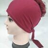 Light Volumizer Tie Back Bonnet - Maroon