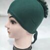 Light Volumizer Tie Back Bonnet - Sea Green