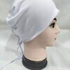 Strappy Full Cap - White