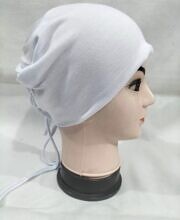 Strappy Full Cap - White