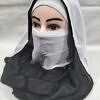 Reversible Niqab Ready To Wear - Silver